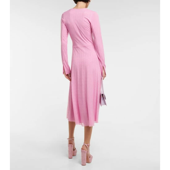 Rotate Birger Christensen Lace Midi Dress - Image 2