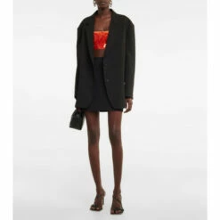 Rotate Birger Christensen Lotte Embellished Crop Top