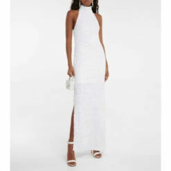 Rotate Birger Christensen Bridal Kasia Sequined Maxi Dress