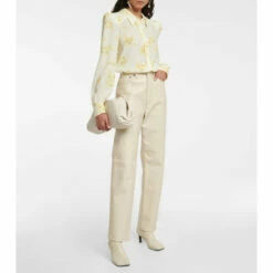 Dorothee Schumacher Floral Movement Silk-blend Shirt