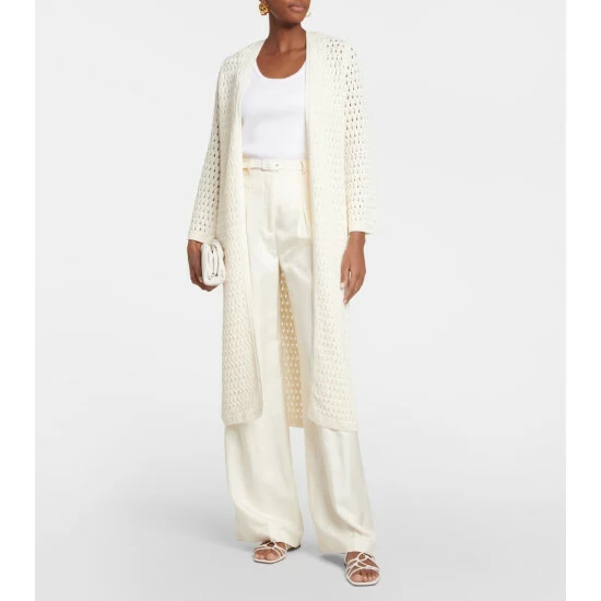Dorothee Schumacher Modern Pointelle Cardigan