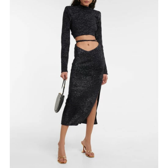 Rotate Birger Christensen Knit Crop Top