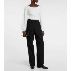 Dorothee Schumacher Modern Sophistication Wool-blend Pants