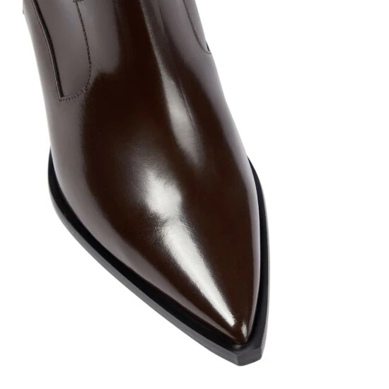 Dorothee Schumacher Leather Cowboy Boots - Image 5
