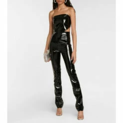 Rotate Birger Christensen Laminated Bustier