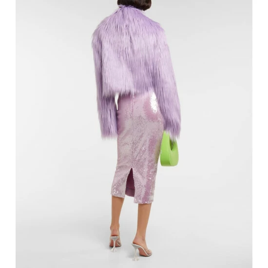 Rotate Birger Christensen Faux Fur Jacket - Image 2