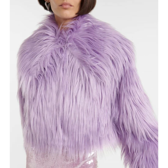 Rotate Birger Christensen Faux Fur Jacket - Image 3