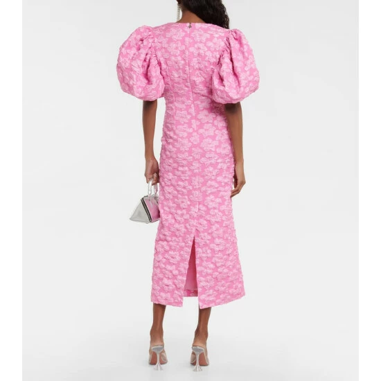 Rotate Birger Christensen Ruby Jacquard Maxi Dress - Image 2