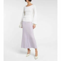 Dorothee Schumacher Sleek Ribs Wool-blend Sweater