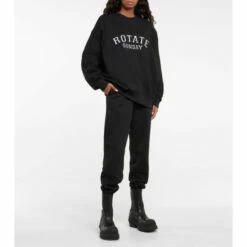 Rotate Birger Christensen Mimi Cotton Sweatpants