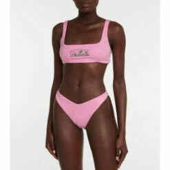 Rotate Birger Christensen Pearla Logo Bikini