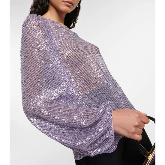 Dorothee Schumacher Sparkling Moment Sequined Blouse - Image 4