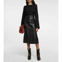 Dorothee Schumacher Faux Leather-trimmed Top