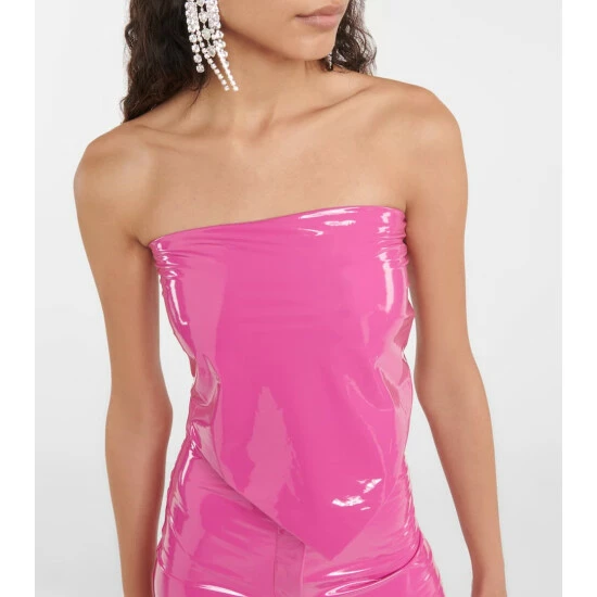 Rotate Birger Christensen Laminated Bustier - Image 3