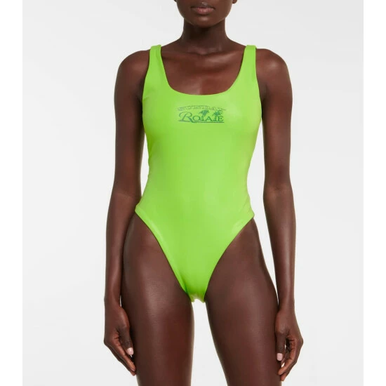 Rotate Birger Christensen Cismione Logo Swimsuit