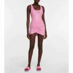 Rotate Birger Christensen Margaritta Ruched Miniskirt