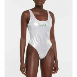 Rotate Birger Christensen Cismione Logo Swimsuit