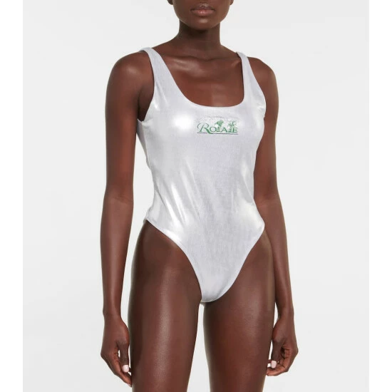Rotate Birger Christensen Cismione Logo Swimsuit
