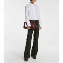 Dorothee Schumacher Sleek Comfort Faux Leather Pants