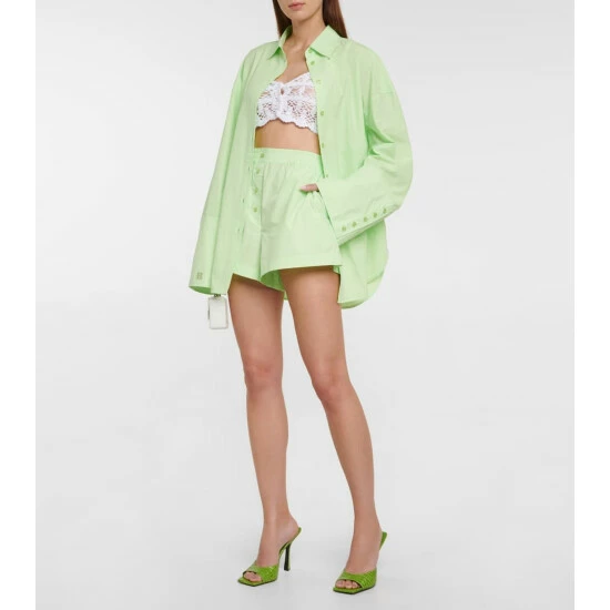 Rotate Birger Christensen Lipy Cotton Poplin Shirt