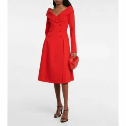 Dorothee Schumacher Emotional Essence Off-shoulder Midi Dress