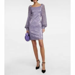 Dorothee Schumacher Sparkling Moment Sequined Minidress