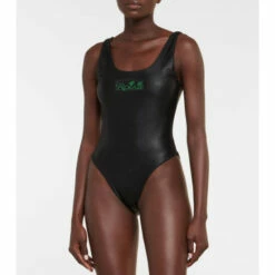 Rotate Birger Christensen Cismione Logo Swimsuit