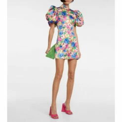 Rotate Birger Christensen Dusk Floral Minidress