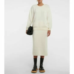 Dorothee Schumacher Wool-blend Midi Skirt