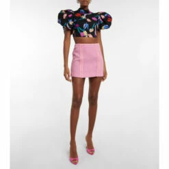 Rotate Birger Christensen Lina Bouclé Minidress