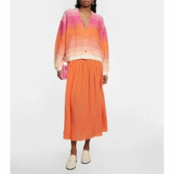 Dorothee Schumacher Electric Dégradé Mohair And Wool Cardigan