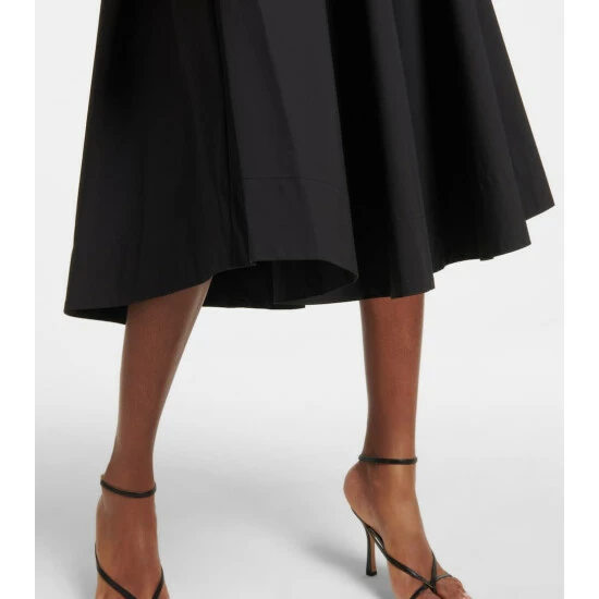 Dorothee Schumacher Poplin Power Off-shoulder Midi Dress - Image 4