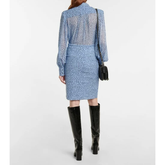 Dorothee Schumacher Transparent City Lights Georgette Miniskirt - Image 2