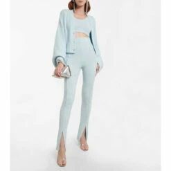 Rotate Birger Christensen Ninia Cotton-blend Cardigan