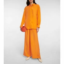 Dorothee Schumacher Silk Wide-leg Pants