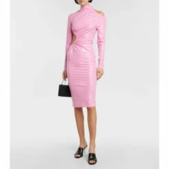 Rotate Birger Christensen Alice Cutout Midi Dress