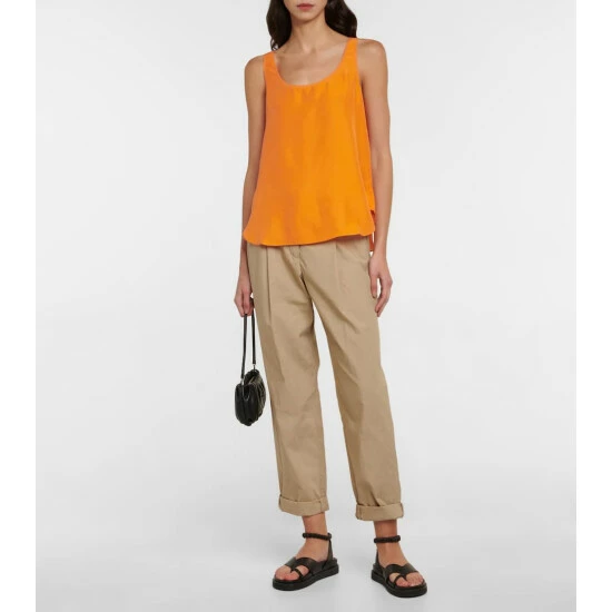 Dorothee Schumacher Heritage Ease Silk Tank Top