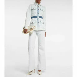 Dorothee Schumacher Denim Love Patchwork Denim Jacket