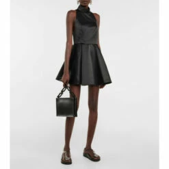 Rotate Birger Christensen Cora Satin Minidress