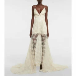 Rotate Birger Christensen Bridal Miley Lace Gown