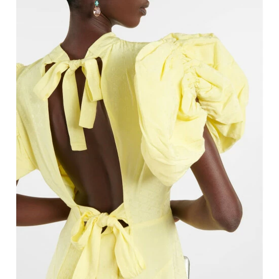 Rotate Birger Christensen Noon Open-back Midi Dress - Image 4