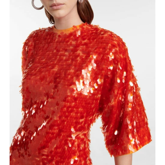 Rotate Birger Christensen Jasy Sequined Minidress - Image 3