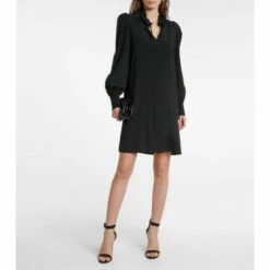 Dorothee Schumacher Tie-neck Minidress