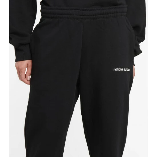 Rotate Birger Christensen Cotton Sweatpants - Image 3
