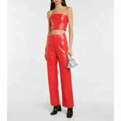 Rotate Birger Christensen High-rise Straight Pants