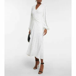 Rotate Birger Christensen Bridal Sirin Sequined Midi Dress
